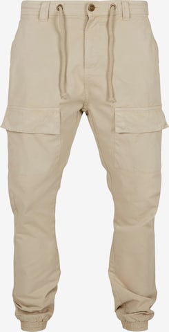 Urban Classics Cargo trousers in Beige: front