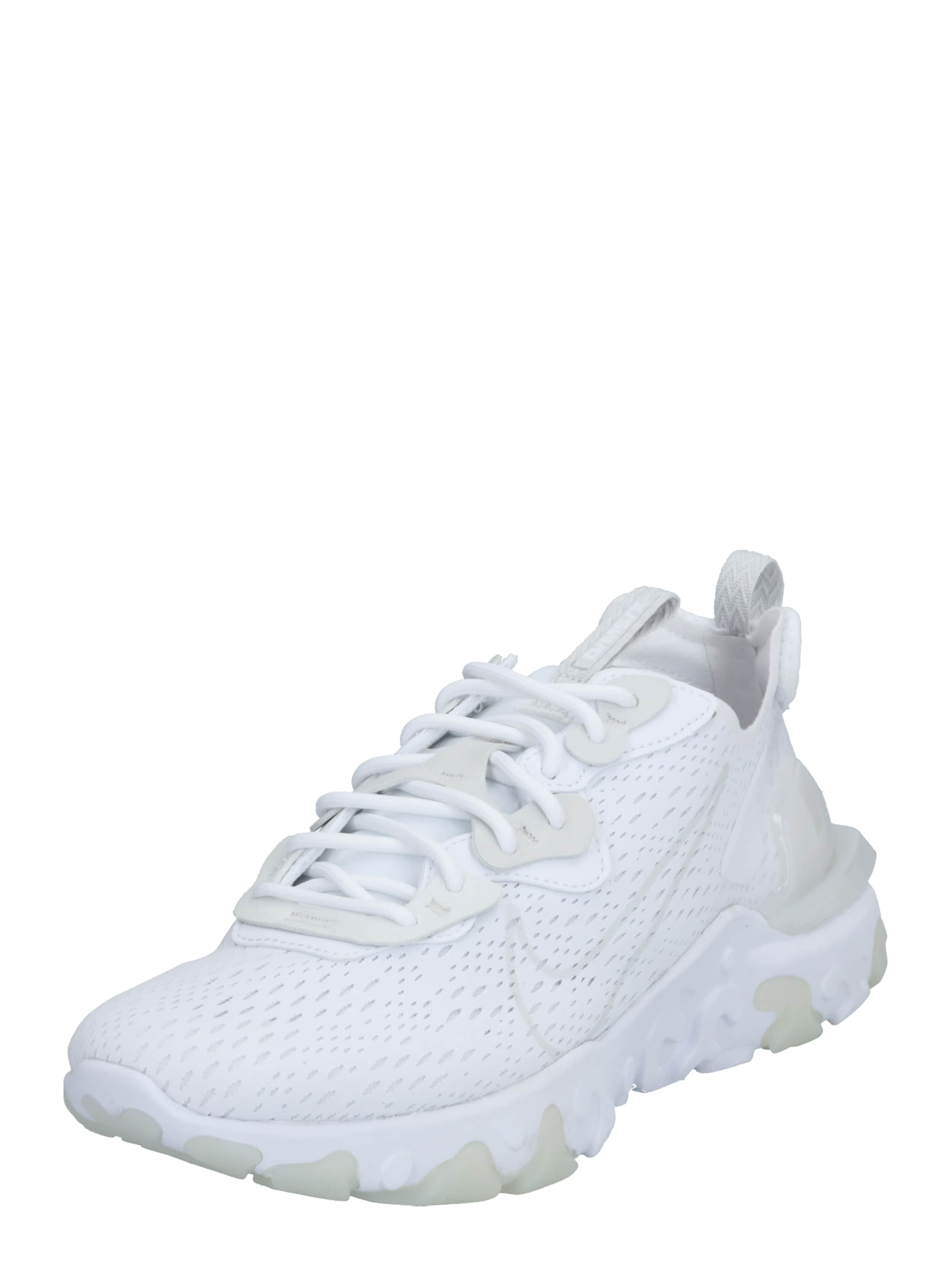 balts Nike Sportswear Zemie brīvā laika apavi 'React Vision': no priekšpuses