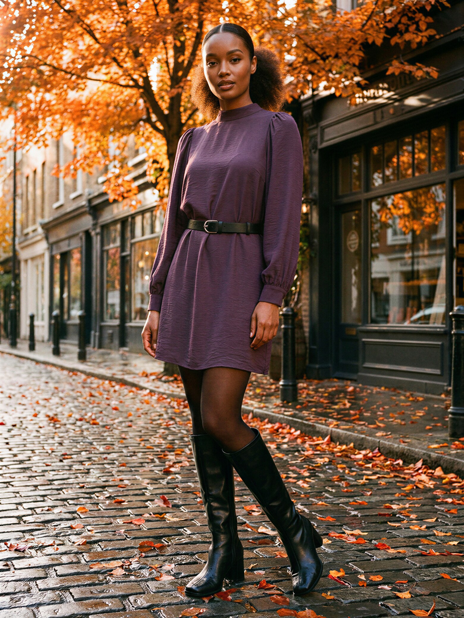 The AY Style Collective - Rose Brown Look