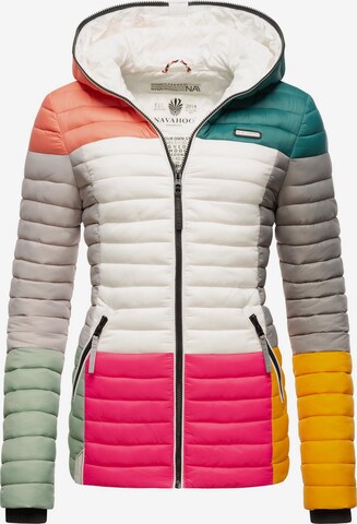 NAVAHOO Between-season jacket 'Multikulti' in Mixed colours: front