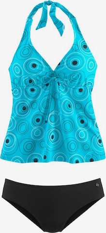 s.Oliver Tankini Top in Blue: front