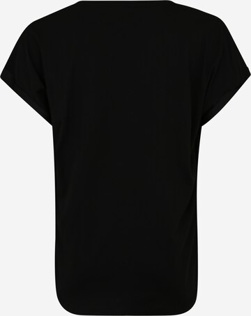 T-shirt TRIANGLE en noir : derrière
