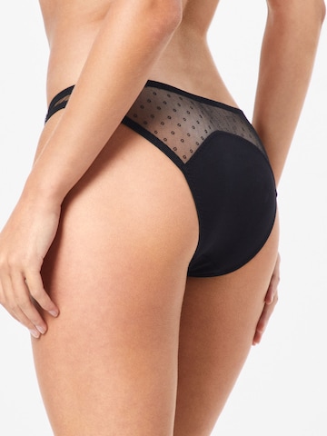 Slip 'Nova' Underprotection en noir : derrière