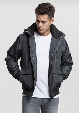 Urban Classics Between-season jacket in Grey: front