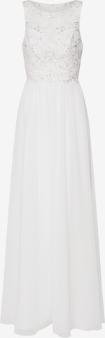 Laona Večerna obleka | bela barva: sprednja stran