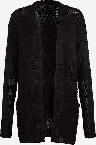 VERO MODA Knit Cardigan in Black: front