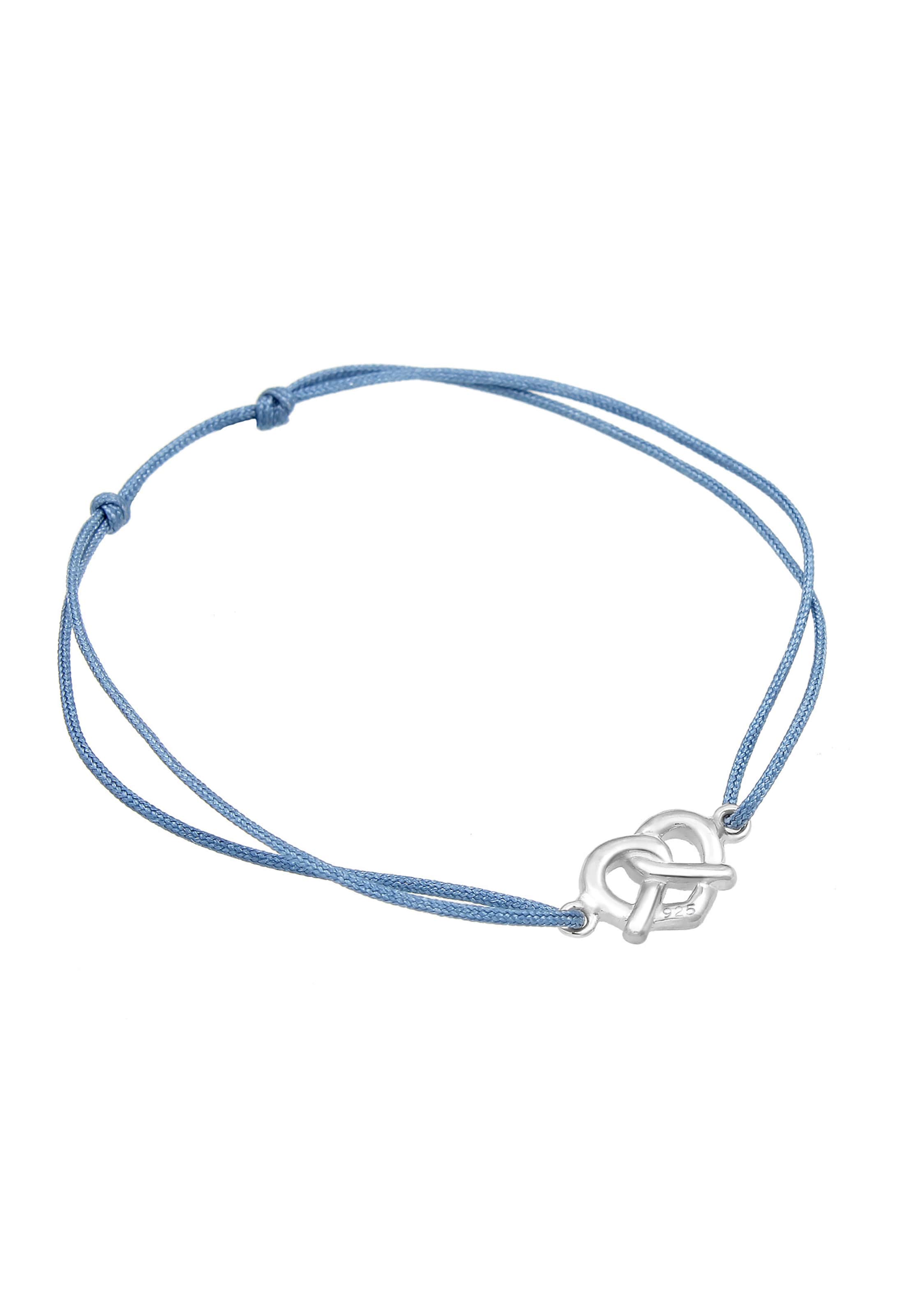 Bracelet 'Brezel' ELLI en bleu
