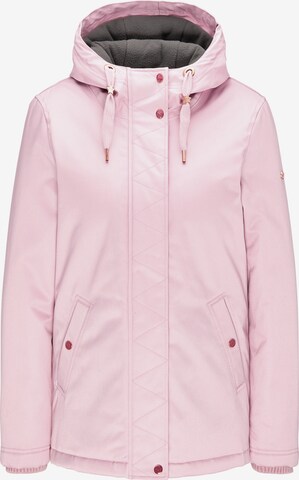 MYMO Winter Jacket in Pink: front