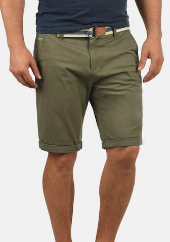!Solid Chino Pants 'Monty' in Green: front