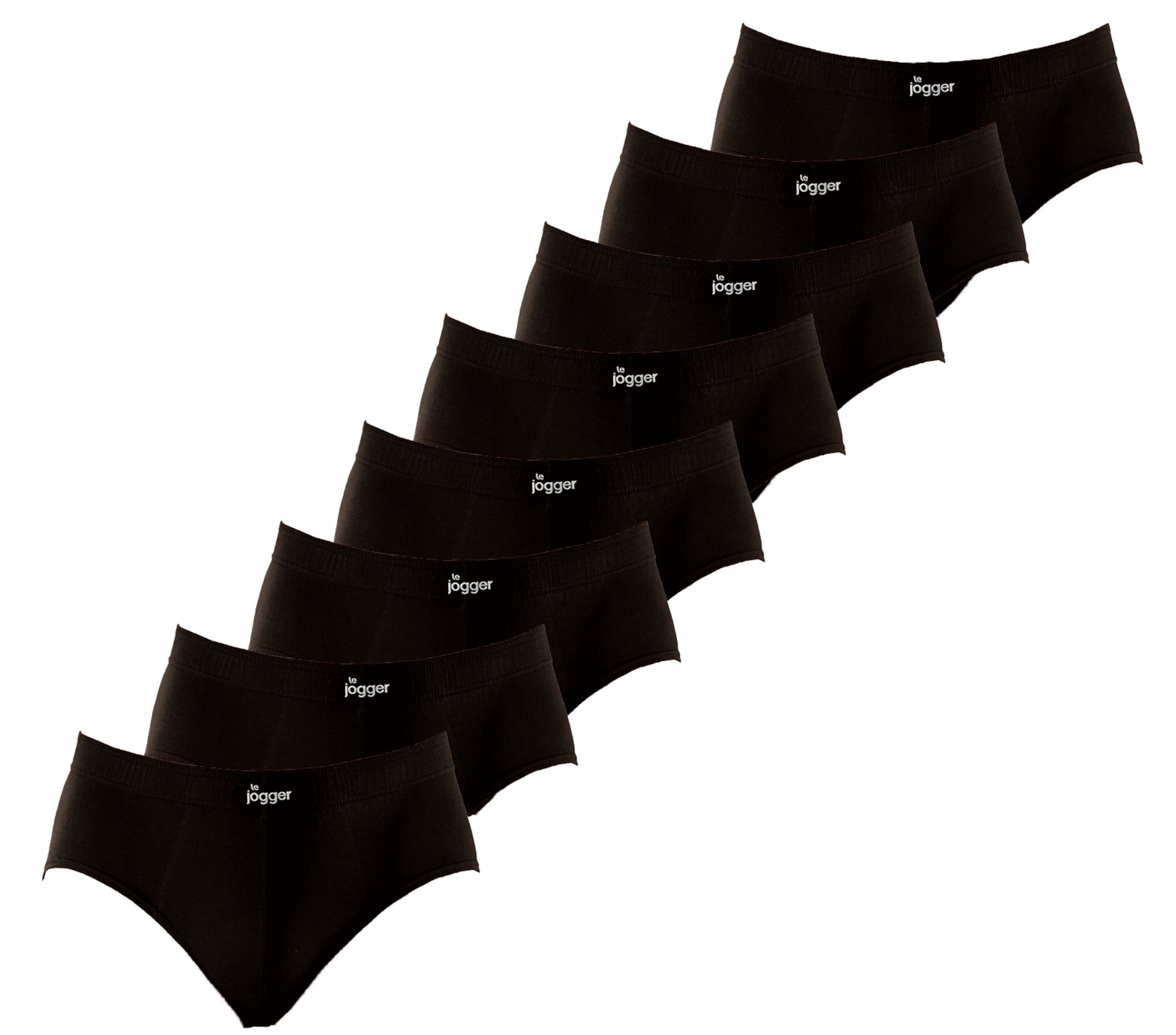 LE JOGGER Spodnje hlačke | črna barva: sprednja stran