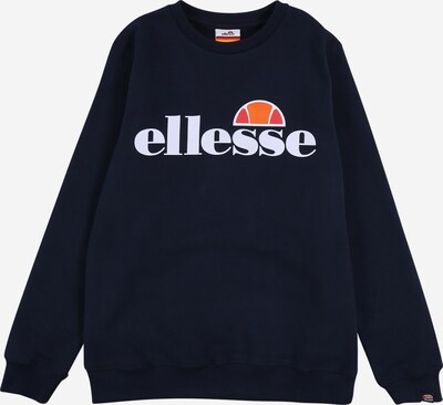 ELLESSE Sweatshirt 'Siobhen' in navy / orange / rot / weiß, Produktansicht