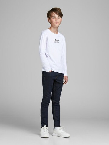 Coupe slim Jean Jack & Jones Junior en bleu