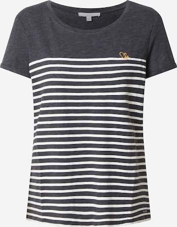 T-shirt TOM TAILOR DENIM en gris : devant