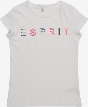 T-Shirt ESPRIT en blanc : devant