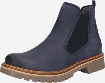 CAMEL ACTIVE Chelsea Boots 'Canberra' in Blue: front