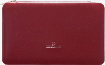 WINDROSE Jewelry Storage 'Merino' in Red: front