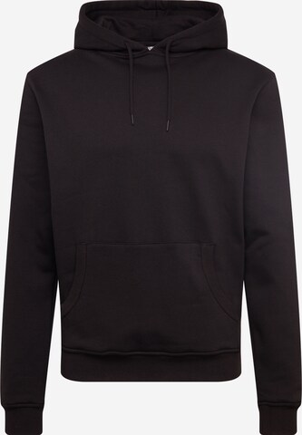 Urban Classics Sweatshirt in Black: front