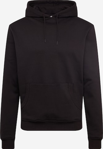 Urban Classics Sweatshirt in Zwart: voorkant