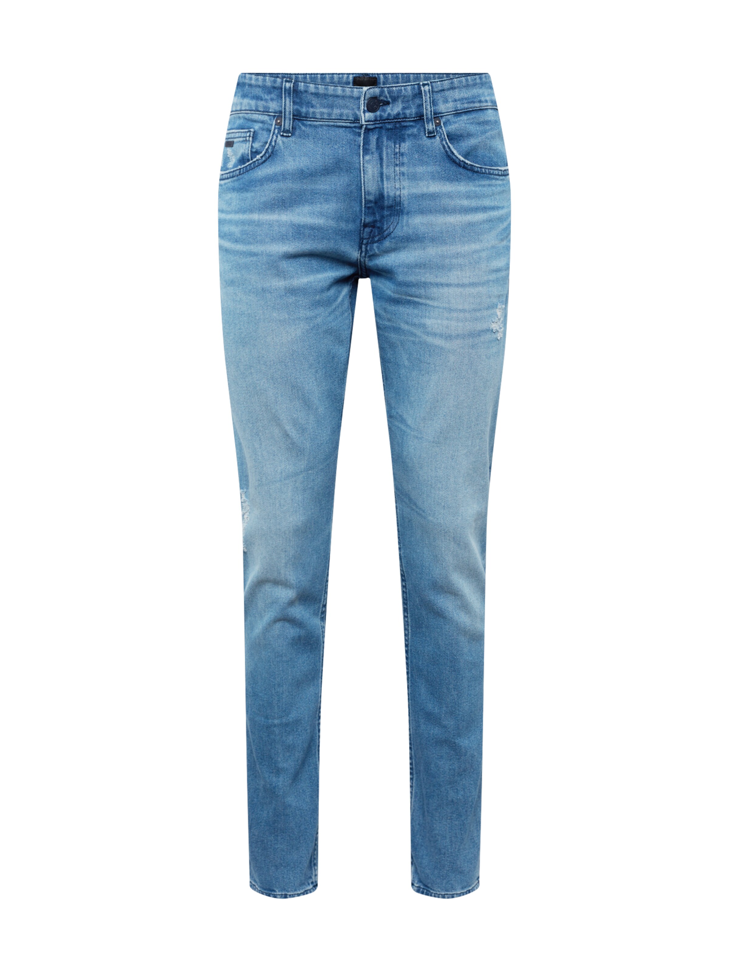 BOSS - Jeans 'Delaware' in de kleur Blauw denim