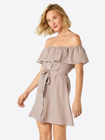 ABOUT YOU Kleid 'Lotta' in Braun: Vorderseite