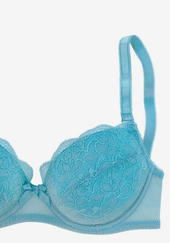 PETITE FLEUR T-shirt Bra in Blue