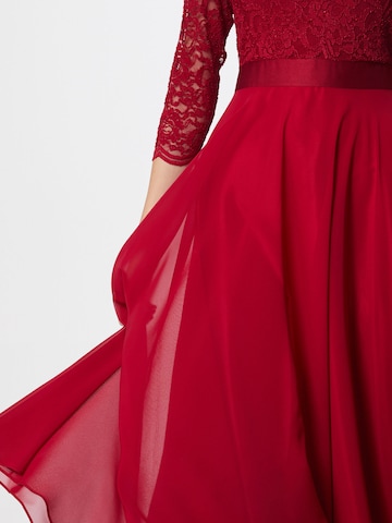 Robe de soirée SWING en rouge