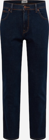 WRANGLER גזרת סלים ג'ינס 'TEXAS SLIM' בכחול: מלפנים
