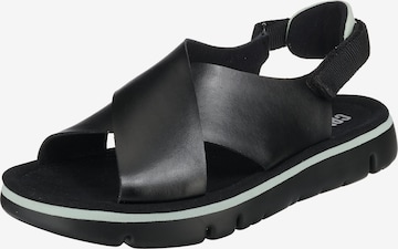 CAMPER Sandals 'Oruga' in Black: front