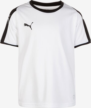PUMA Performance Shirt 'Liga' in White: front