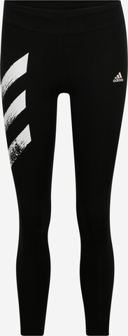 Skinny Pantalon de sport 'Own the Run' ADIDAS SPORTSWEAR en noir : devant