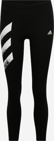 ADIDAS SPORTSWEAR Skinny Workout Pants 'Own the Run' in Black: front