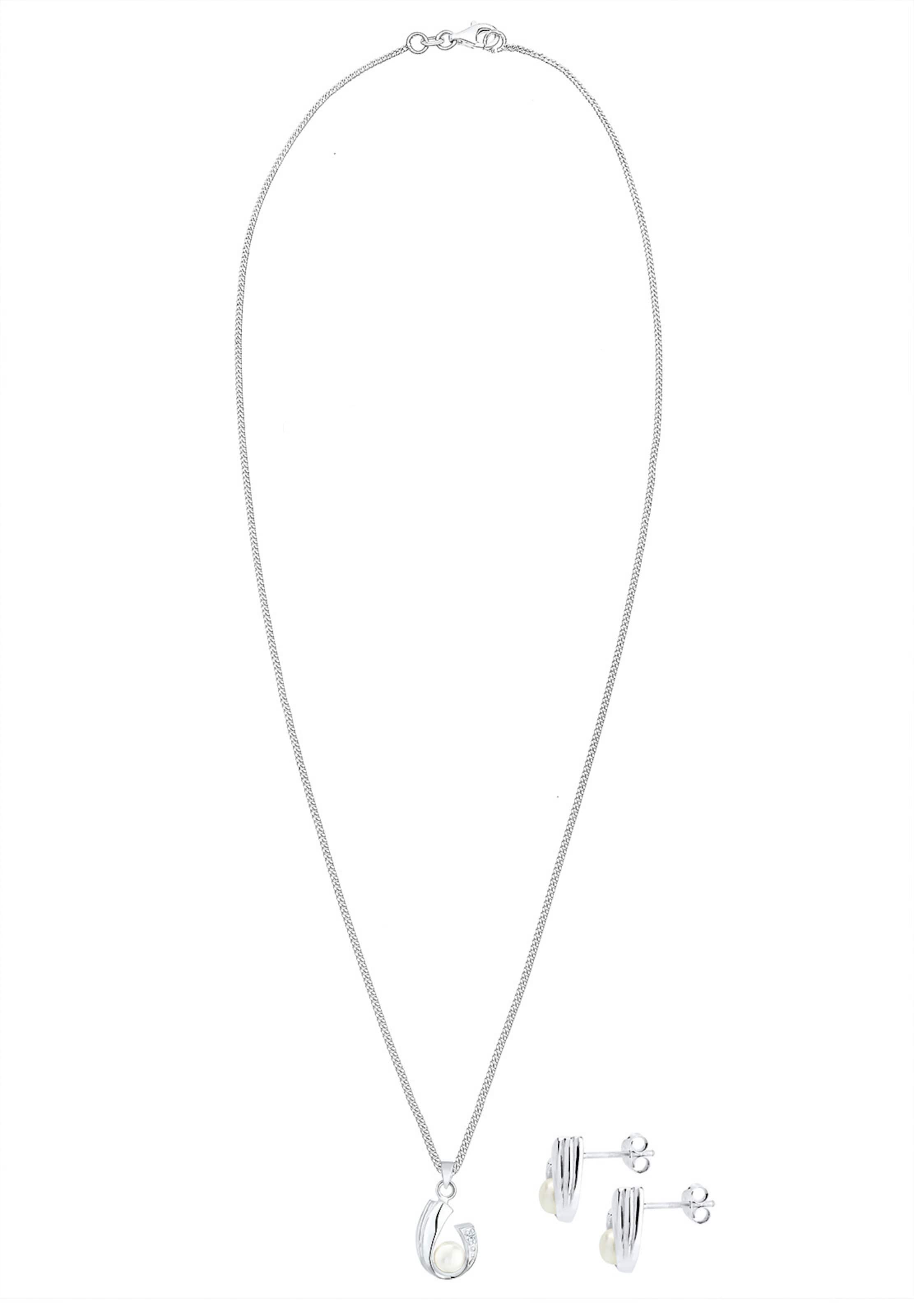 Elli DIAMONDS Jewelry set in Silver