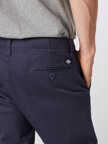 DICKIES Slimfit Chino 'Kerman' in Blauw