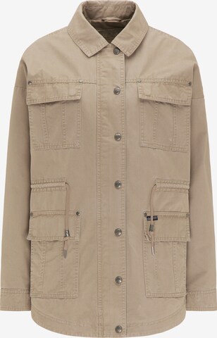 DREIMASTER Between-Season Jacket in Brown: front