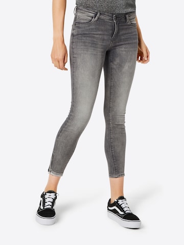 Noisy may Skinny Jeans 'Kimmy' in Grijs: voorkant