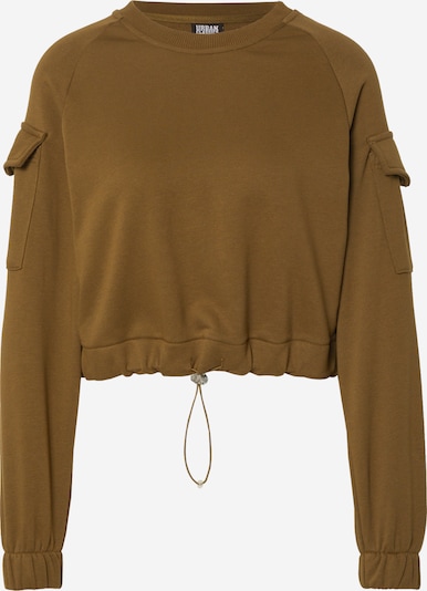 Urban Classics Sweat-shirt en olive, Vue avec produit