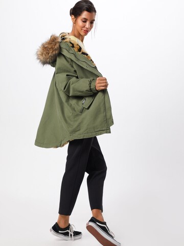 Superdry Zimní parka 'Rookie' – zelená