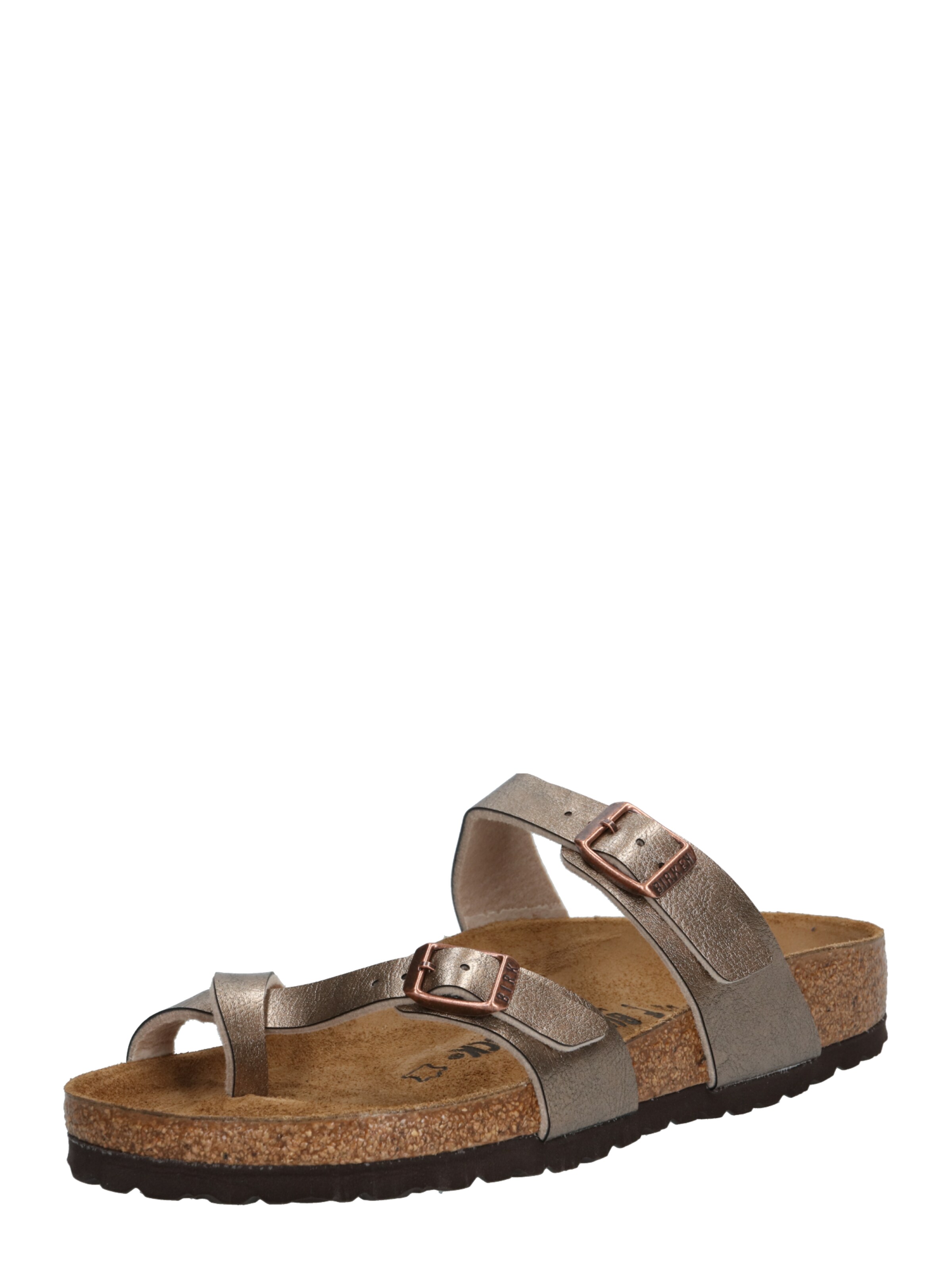 Flip-flops 'Mayari' de la BIRKENSTOCK pe bronz: față