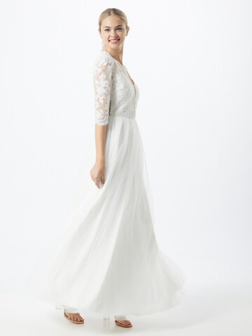 Chi Chi London Платье 'Bridal Ruby' в Белый