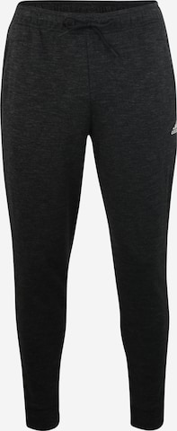 ADIDAS PERFORMANCE Tapered Workout Pants 'ID Stadium' in Black: front