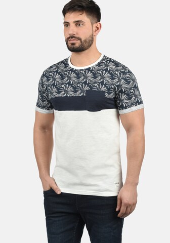 Maglietta 'Florian' di !Solid in bianco: frontale