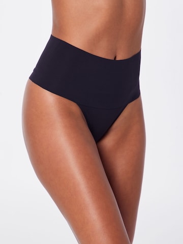 SPANX Regular Thong in Black: front