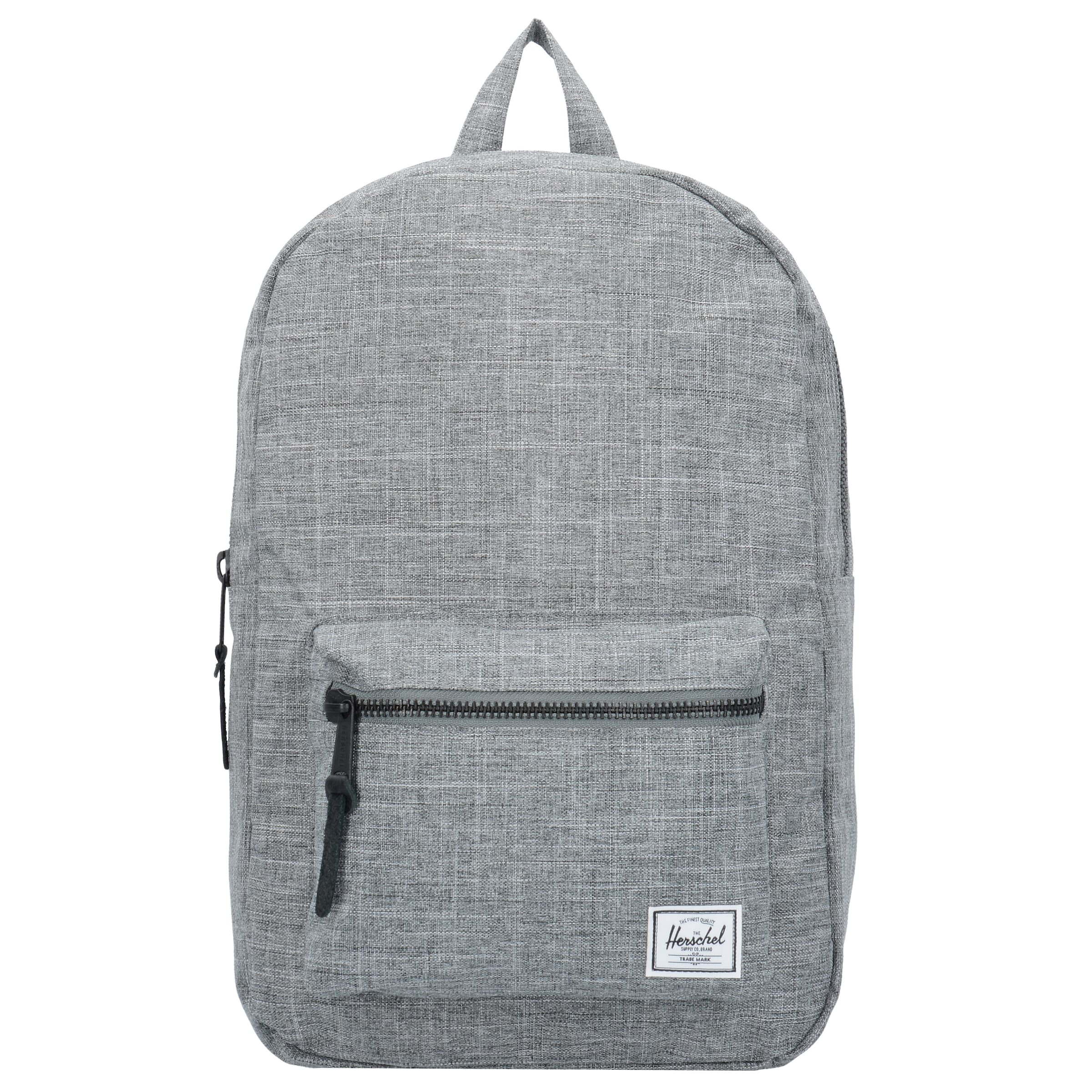 Herschel Rucksack 'Settlement' in Grau: Vorderseite