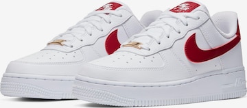 Sneaker bassa 'Air Force 1' di Nike Sportswear in bianco: frontale