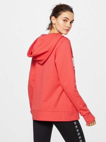 Sweat-shirt 'Trefoil' ADIDAS ORIGINALS en rose : derrière