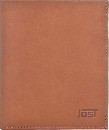 JOST Wallet 'Futura' in Brown: front