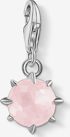 Thomas Sabo Pendant 'Geburtsstein Oktober' in Silver: front