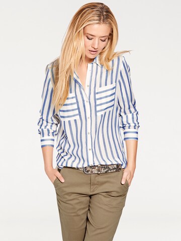heine - Blusa en azul: frente