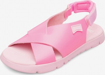 CAMPER Sandalen 'Oruga' in Roze: voorkant