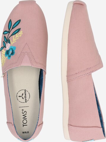 Chaussure basse TOMS en rose